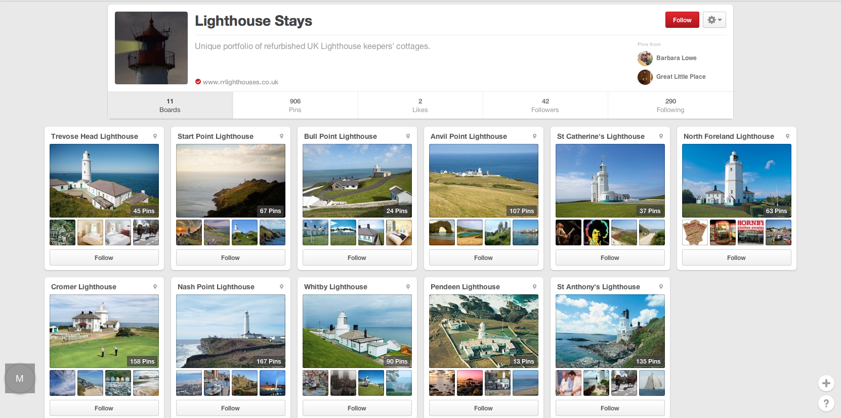 Rural Retreats Lighthouses Pinterest Boards