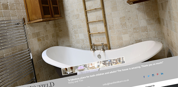 Henfield Barn website